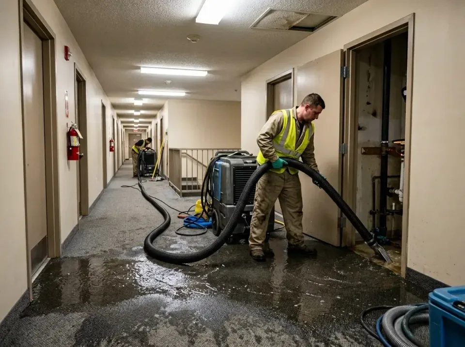 multi-unit-apartment-hallway-f-005 — frequently asked questions, Emergency Burst Pipe Water Extraction & Removal in Eutaw, AL